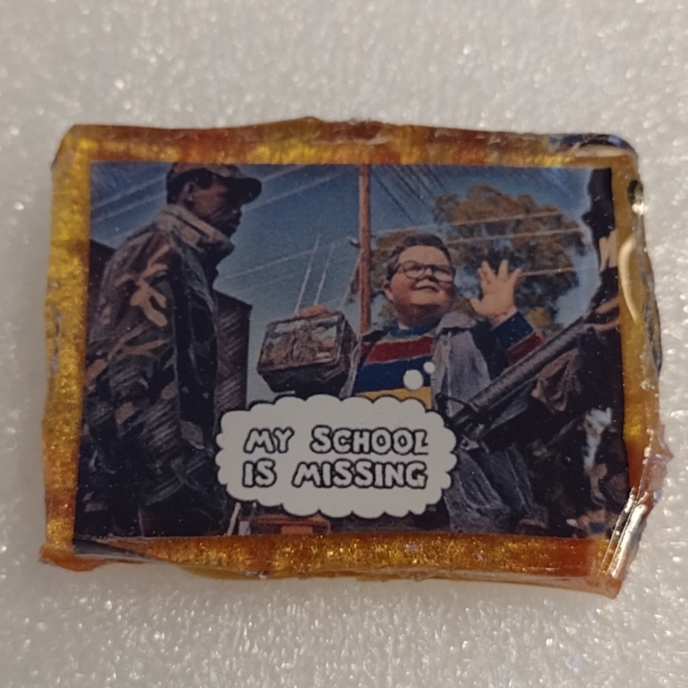 Delightful Derek Stranger Things Handmade Art Pin